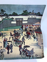 Japanese Ukiyoe Reproduction Utagawa Tokyo Yasukuni Shrine Woodblock Print FL419