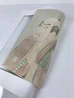 Japanese Ukiyoe Toshusai Sharaku Kabuki Actor Portrait Woodblock Print FL440