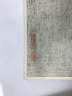 Japanese Ukiyoe Toshusai Sharaku Kabuki Actor Portrait Woodblock Print FL445