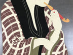 Japanese Ukiyoe Toshusai Sharaku Kabuki Actor Portrait Woodblock Print FL450