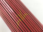 Japanese Umbrella Parasol Vtg Wagasa Bangasa Geisha Paper Red Flowers JK521