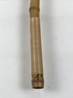 Japanese Umbrella Parasol Wagasa Vtg Paper Bangasa Geisha Simple Brown JK855
