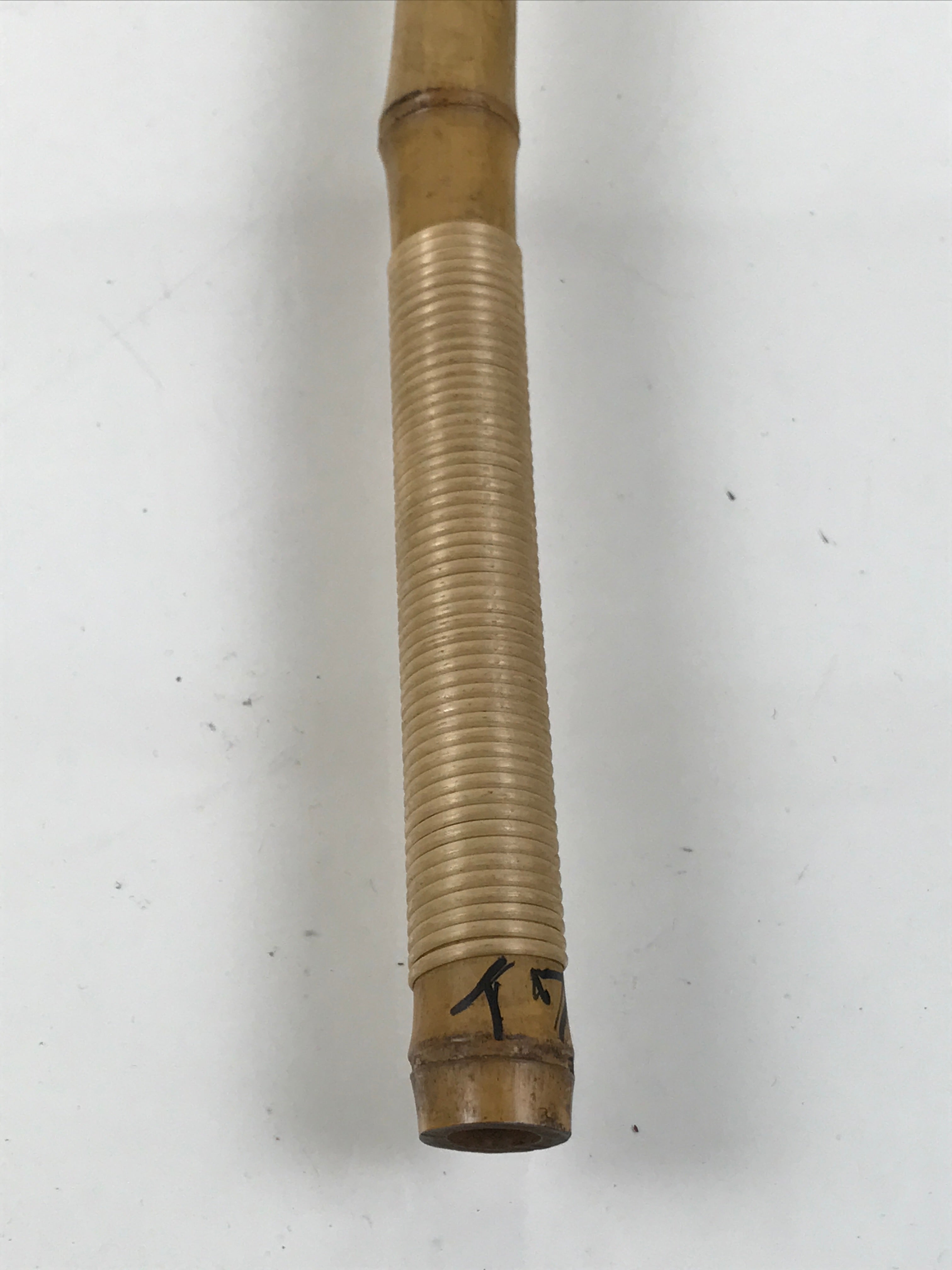Japanese Umbrella Parasol Wagasa Vtg Paper Bangasa Geisha Simple Brown JK855