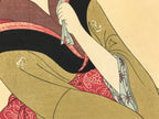 Japanese Utamaro Selection Ukiyo-e Woodblock Printing Hanga Strong Woman FL215