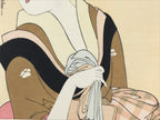 Japanese Utamaro Selection Ukiyoe Woodblock Printing Hanga Beautiful Lady FL213