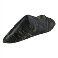 Japanese Viewing Stone Zen Buddhist Suiseki Vtg Black Beige Decoration JK686