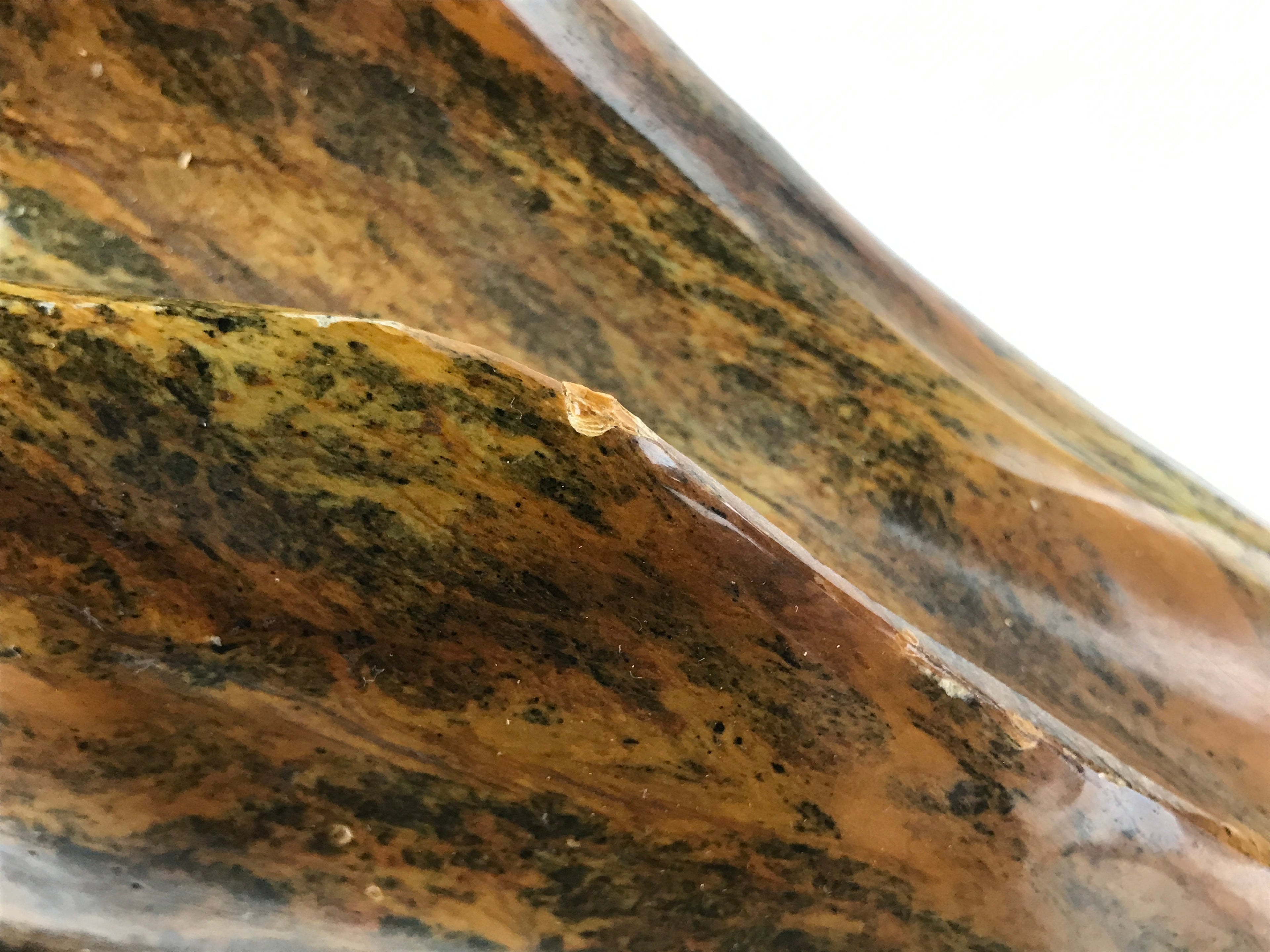 Japanese Viewing Stone Zen Buddhist Suiseki Vtg Jasper Mountain Wood Base JK684