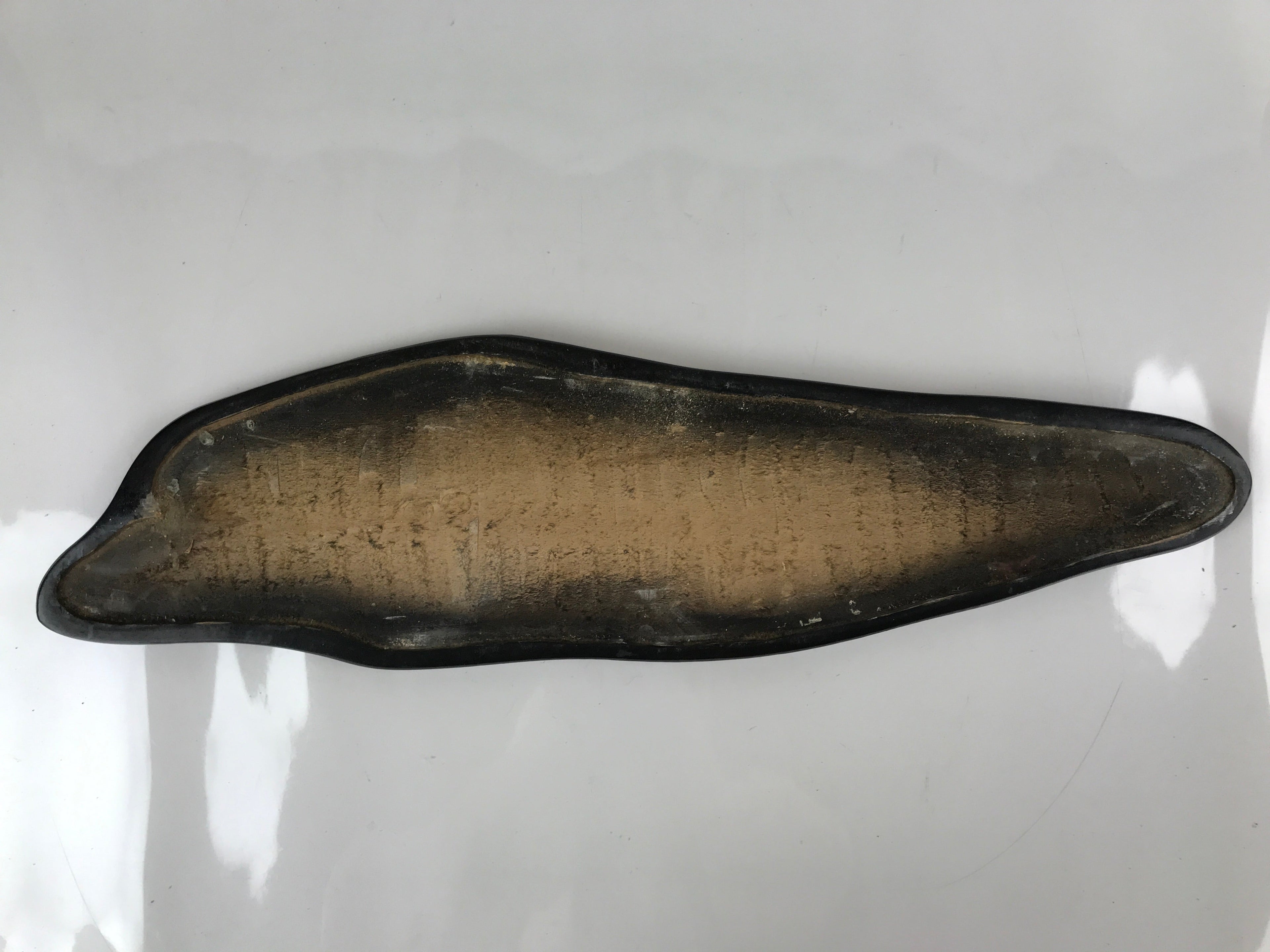 Japanese Viewing Stone Zen Buddhist Suiseki Vtg Jasper Mountain Wood Base JK684