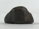 Japanese Viewing Stone Zen Buddhist Vtg Suiseki Characters Small Black JK560