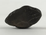 Japanese Viewing Stone Zen Buddhist Vtg Suiseki Characters Small Black JK560