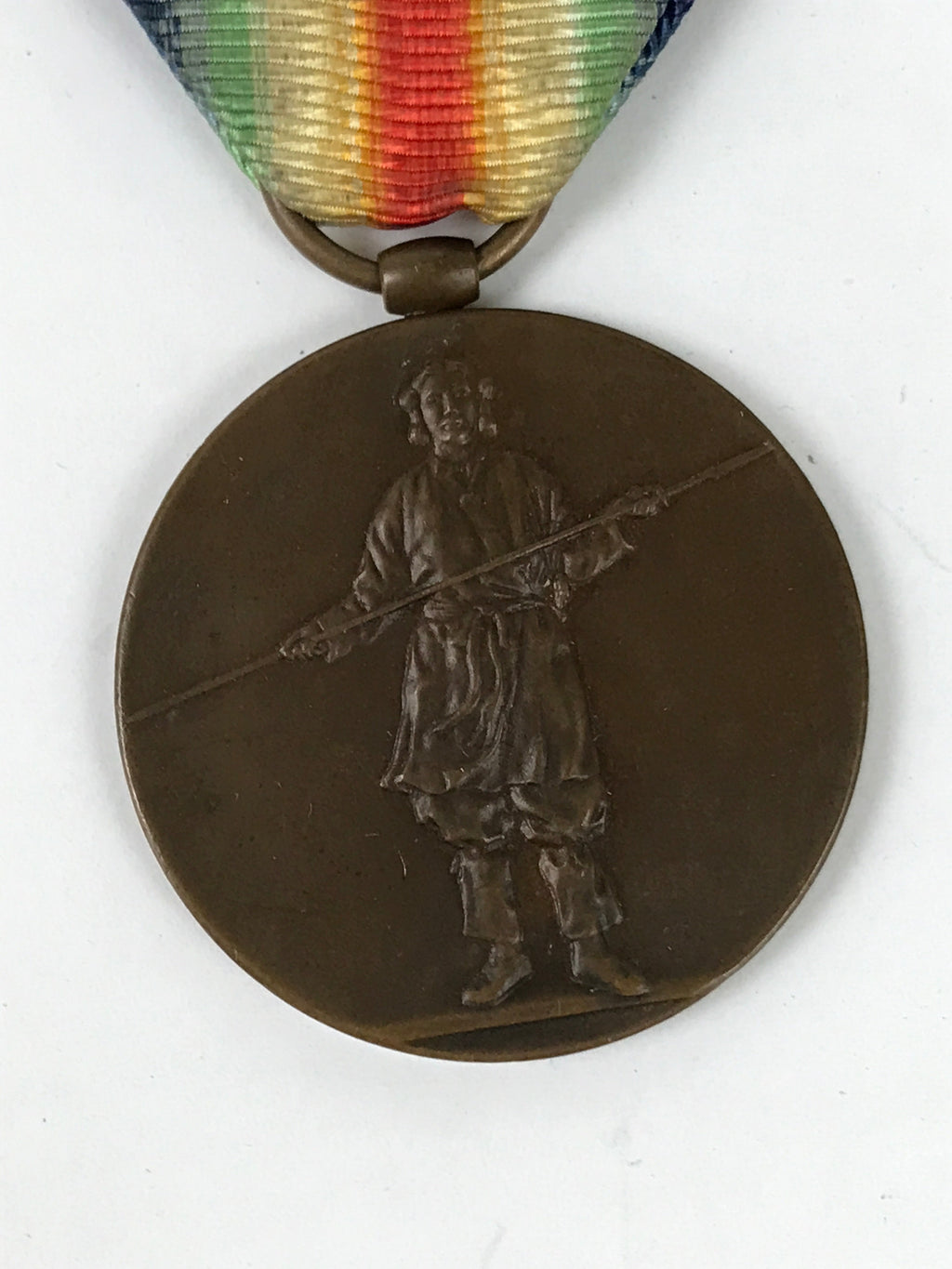 Japanese WW1 Military Allies Entente Powers Medal Vtg Mixed Design W/ Box JK813