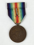 Japanese WW1 Military Allies Entente Powers Medal Vtg Mixed Design W/ Box JK813