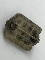 Japanese WW2 Army Post Service Society Metal Pin Badge Vtg Star Black JK808