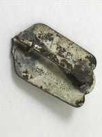 Japanese WW2 Military Reserve Metal Pin Badge Vtg Star Anchor White JK807