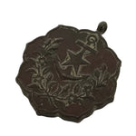 Japanese WW2 Patriotic Wives Society Metal Pin Badge Vtg Special Member JK810