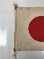 Japanese WWII Aircraft National Flag Vtg Hinomaru Nisshouki Red Sun Fabric JK864