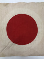Japanese WWII Aircraft National Flag Vtg Hinomaru Nisshouki Red Sun Fabric JK864
