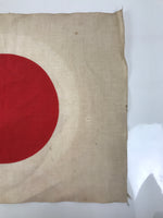 Japanese WWII Aircraft National Flag Vtg Hinomaru Nisshouki Red Sun Fabric JK864