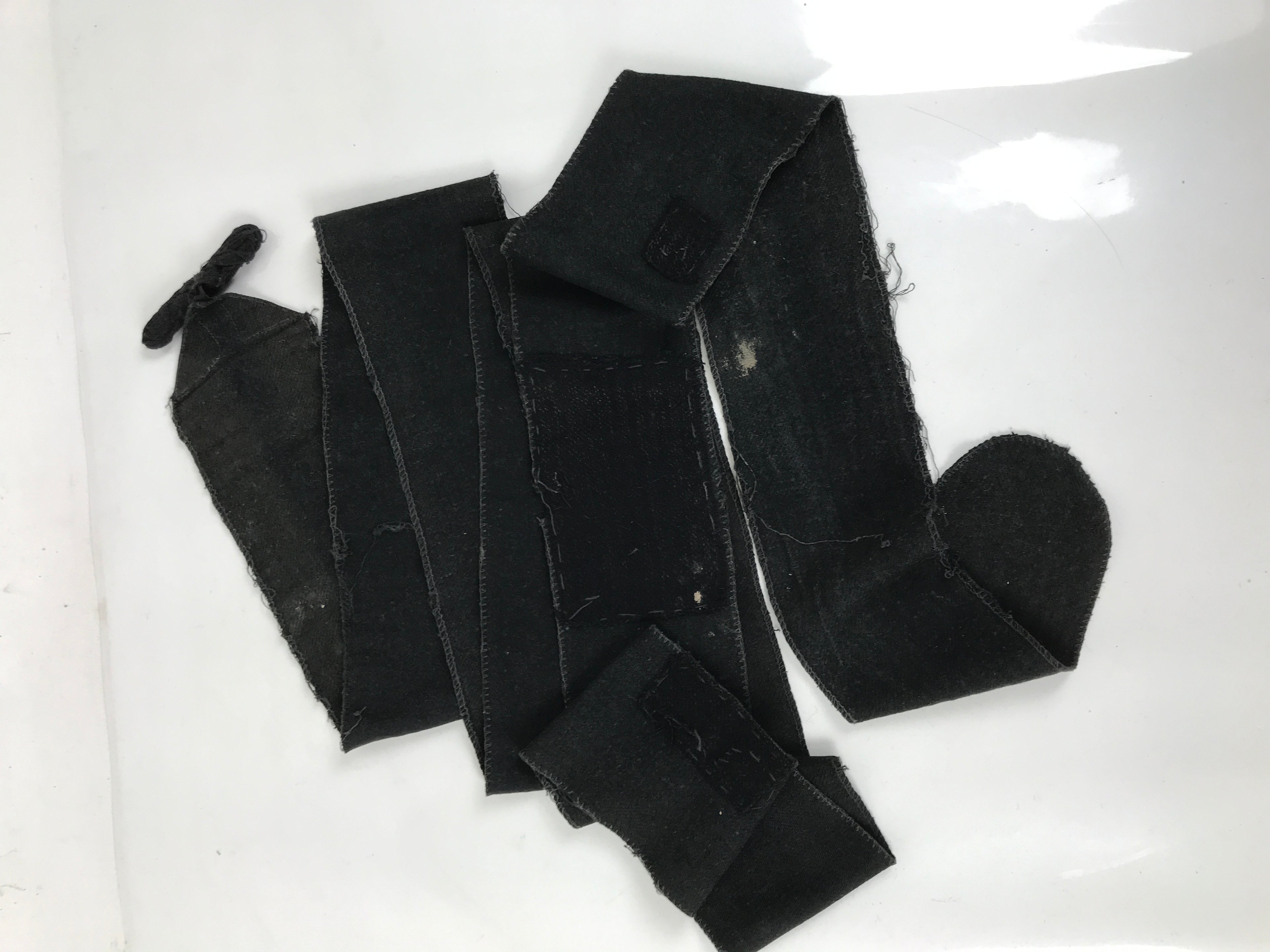 Japanese WWII Military Uniform Fabric Puttees Leg Binders Makikyahan Gaiter MK34