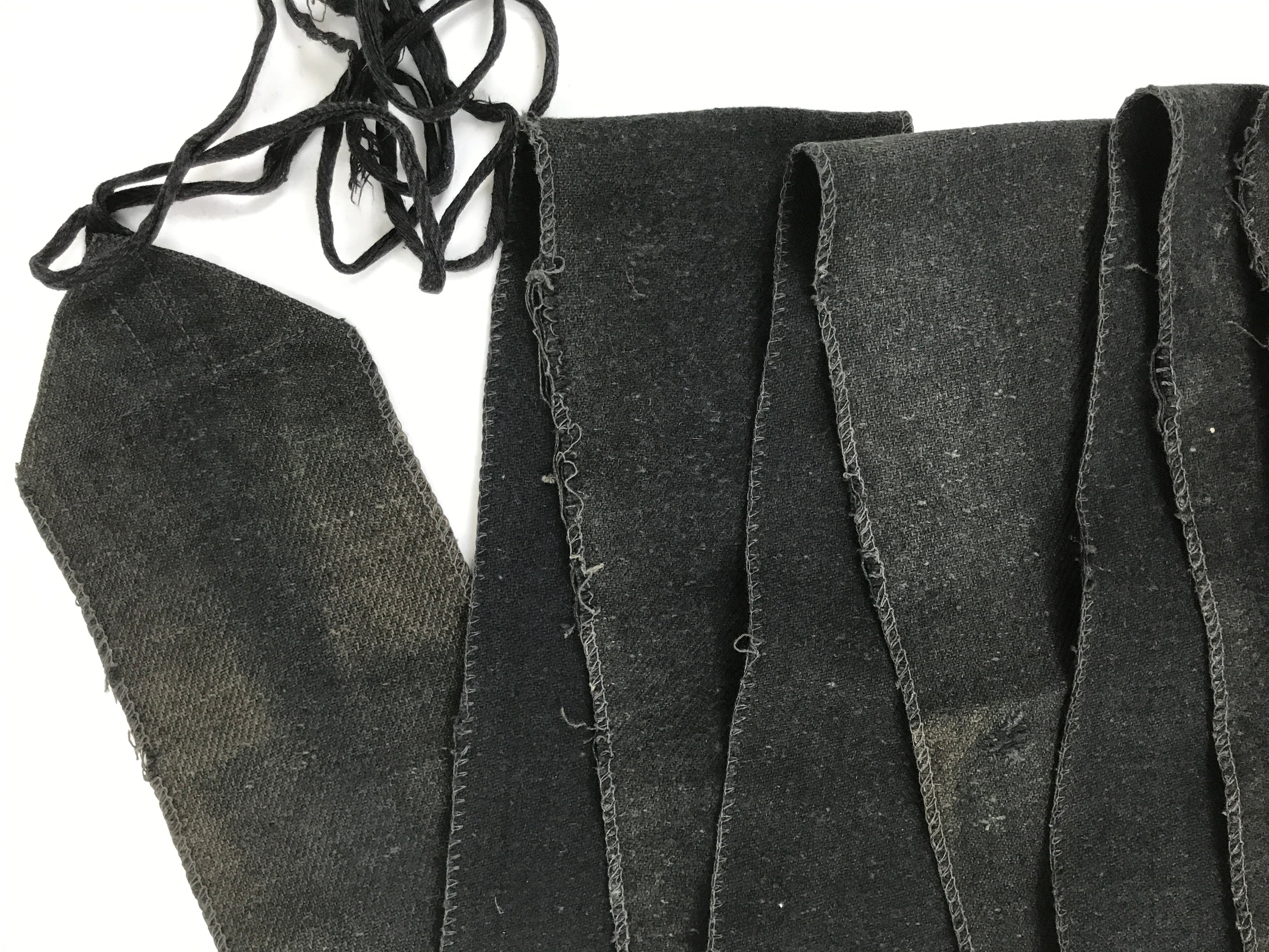 Japanese WWII Military Uniform Fabric Puttees Leg Binders Makikyahan Gaiter MK37
