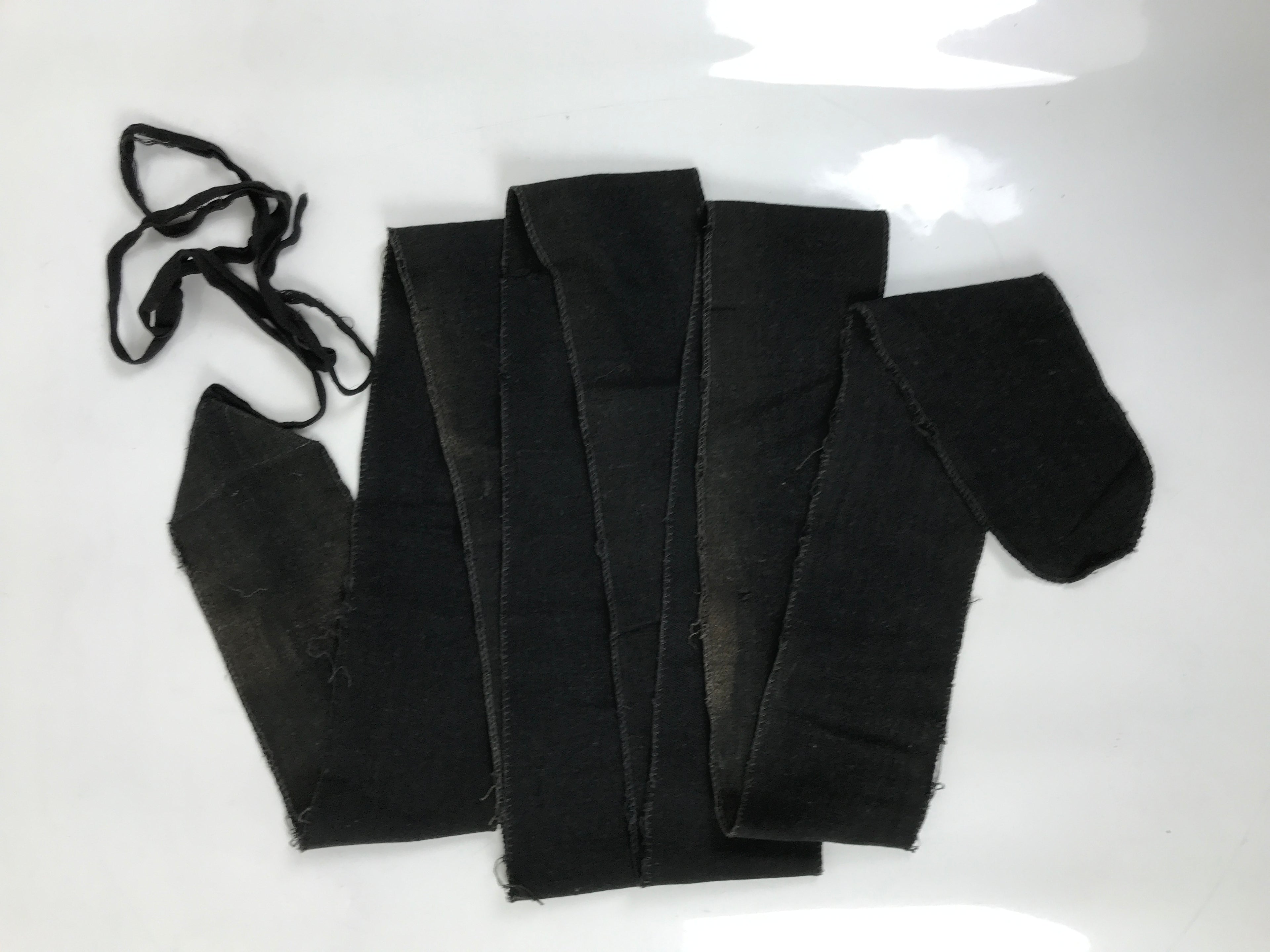 Japanese WWII Military Uniform Fabric Puttees Leg Binders Makikyahan Gaiter MK37