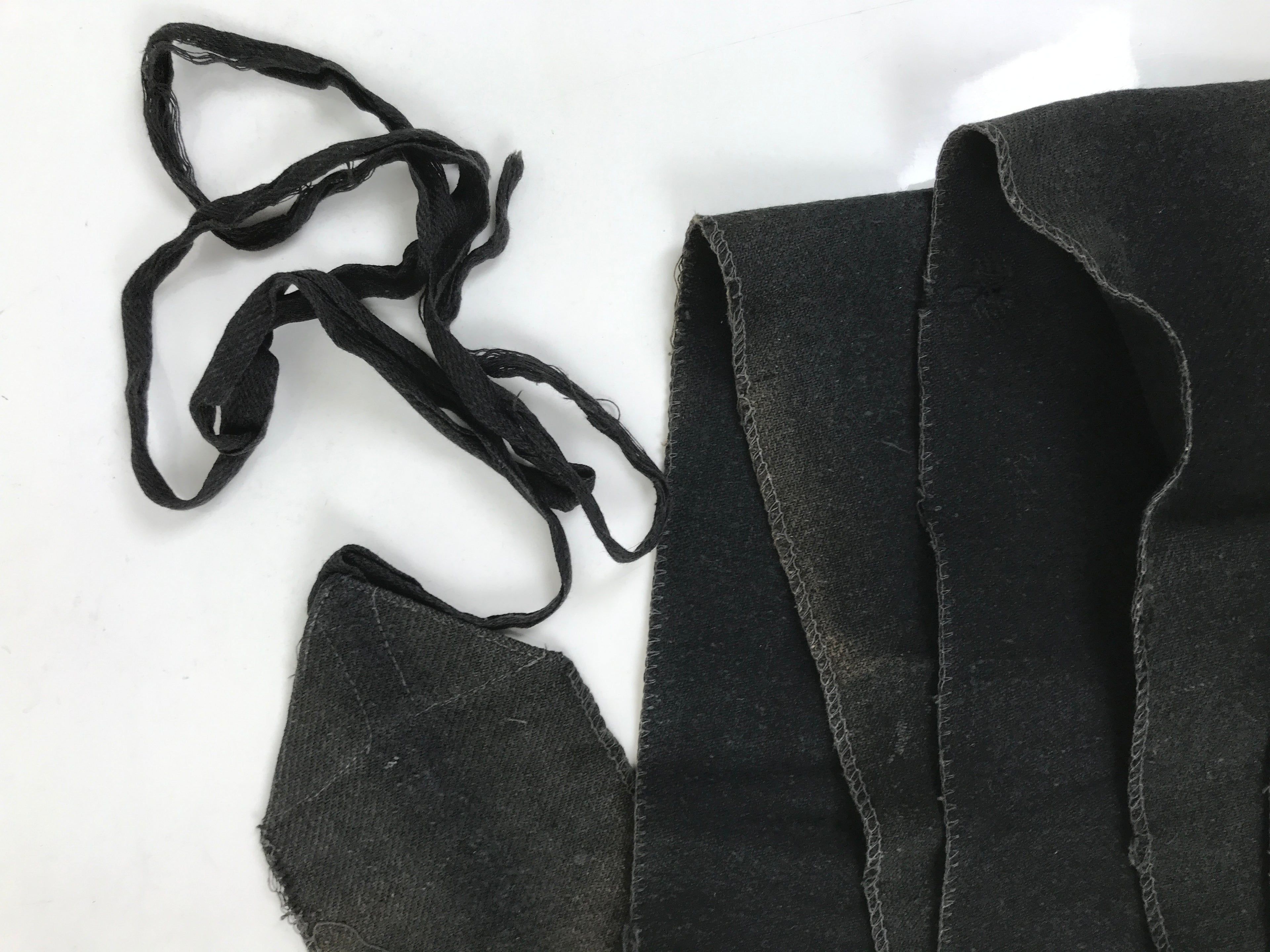 Japanese WWII Military Uniform Fabric Puttees Leg Binders Makikyahan Gaiter MK37
