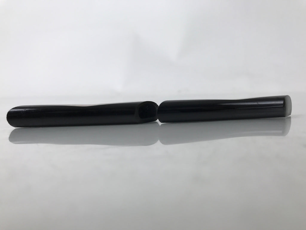 Japanese Wakasa Nuri Lacquered Wooden Chopstick Rest 5 Pcs Vtg Black Red LWB110