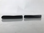 Japanese Wakasa Nuri Lacquered Wooden Chopstick Rest 5 Pcs Vtg Black Red LWB110