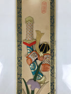 Japanese Wall Hanging Frame Tanzaku-Kake Shikishi Art Display Oshie Armor FL495