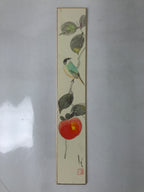 Japanese Wall Hanging Frame Tanzaku-Kake Shikishi Display Art Board Bird FL391