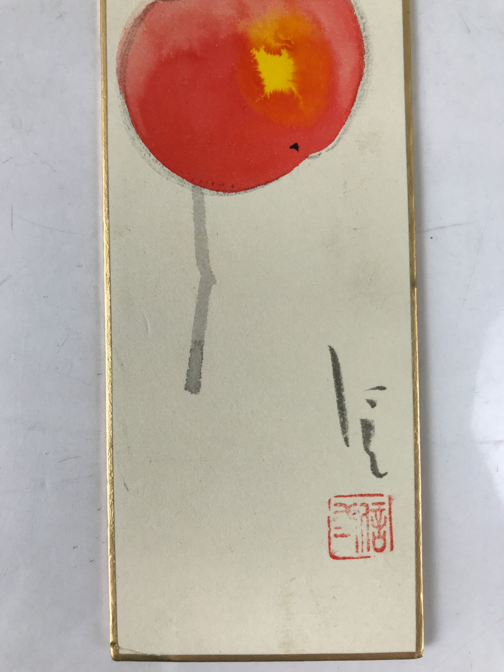 Japanese Wall Hanging Frame Tanzaku-Kake Shikishi Display Art Board Bird FL391