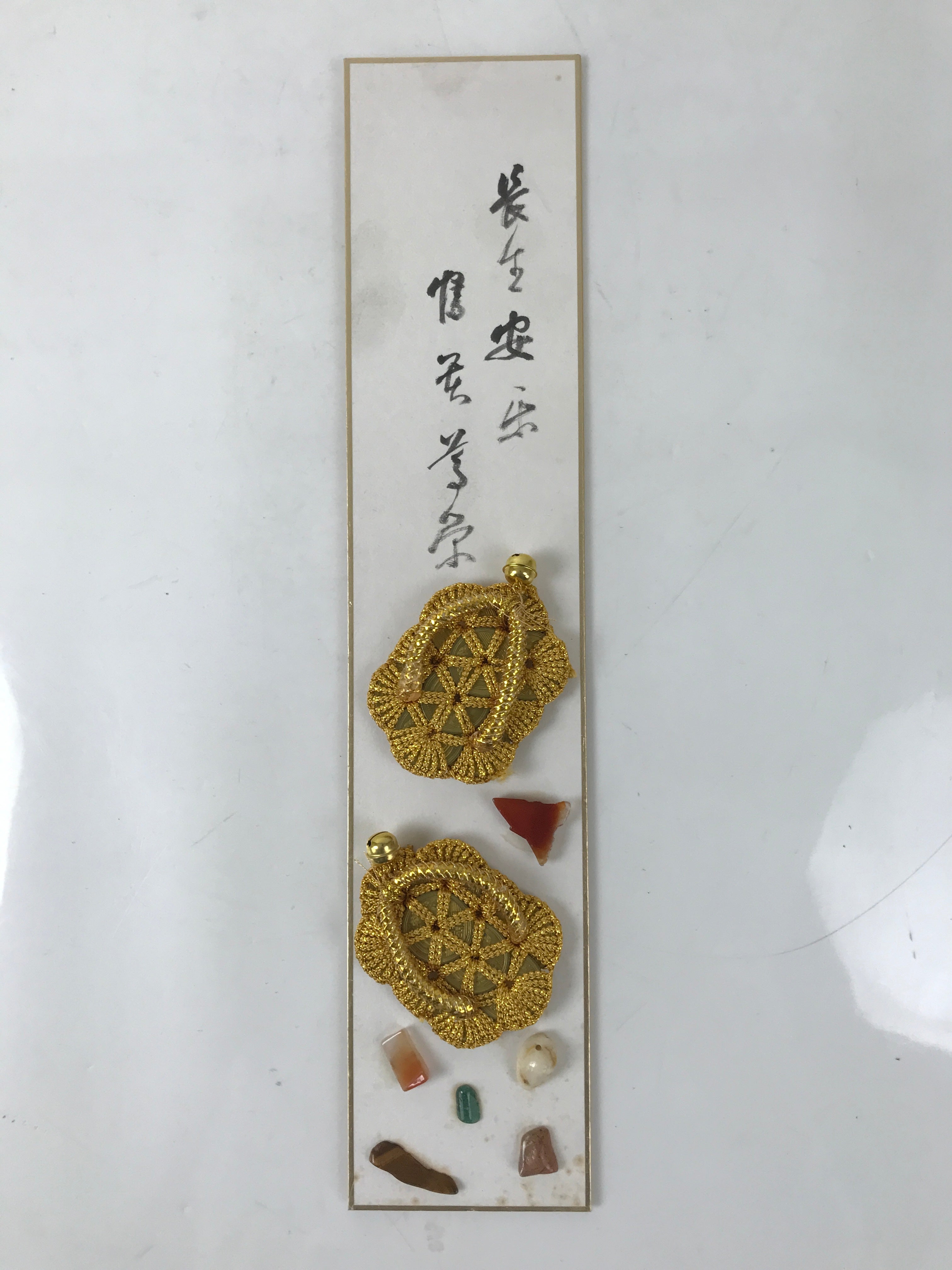 Japanese Wall Hanging Frame Tanzaku Shikishi Display Art Board Calligraphy FL382
