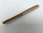 Japanese Washi Paper Folding Fan Sensu Vtg Happiness Long Life Calligraphy 4D999