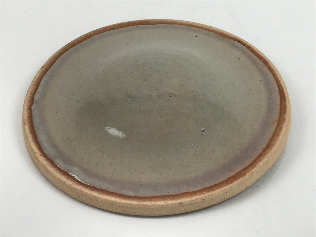 Japanese Water Jar Vtg Mizusashi Tea Ceremony Hagi Ware Green W/ Box PX740