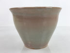Japanese Water Jar Vtg Mizusashi Tea Ceremony Hagi Ware Green W/ Box PX740