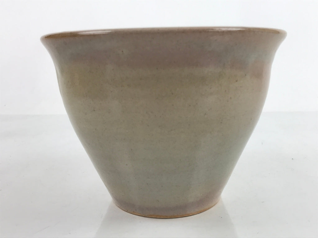 Japanese Water Jar Vtg Mizusashi Tea Ceremony Hagi Ware Green W/ Box PX740