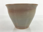 Japanese Water Jar Vtg Mizusashi Tea Ceremony Hagi Ware Green W/ Box PX740