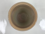 Japanese Water Jar Vtg Mizusashi Tea Ceremony Hagi Ware Green W/ Box PX740