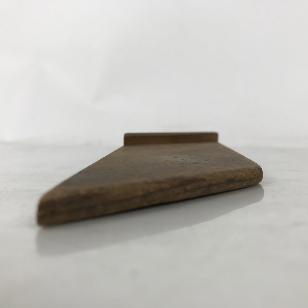 Japanese Wood Angle Ruler Vtg Square Woodworking Carpentry Tool 45degrees T300