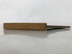 Japanese Wood Angle Ruler Vtg Square Woodworking Carpentry Tool 45degrees T301