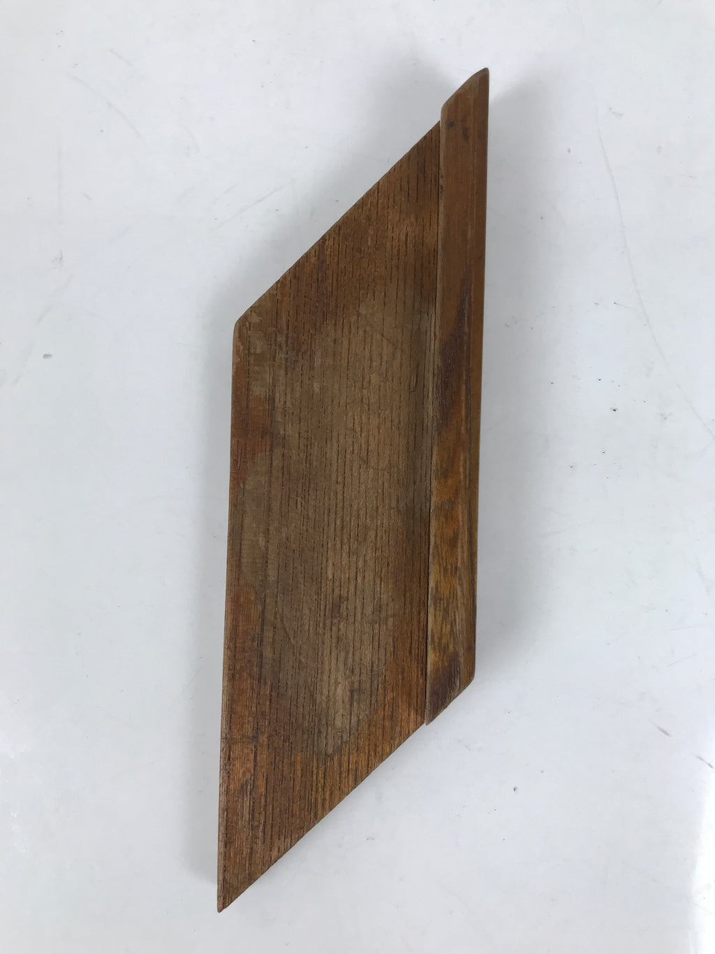 Japanese Wood Angle Ruler Vtg Square Woodworking Carpentry Tool 45degrees T302