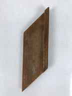 Japanese Wood Angle Ruler Vtg Square Woodworking Carpentry Tool 45degrees T302