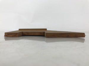 Japanese Wood Angle Ruler Vtg Square Woodworking Carpentry Tool 45degrees T303