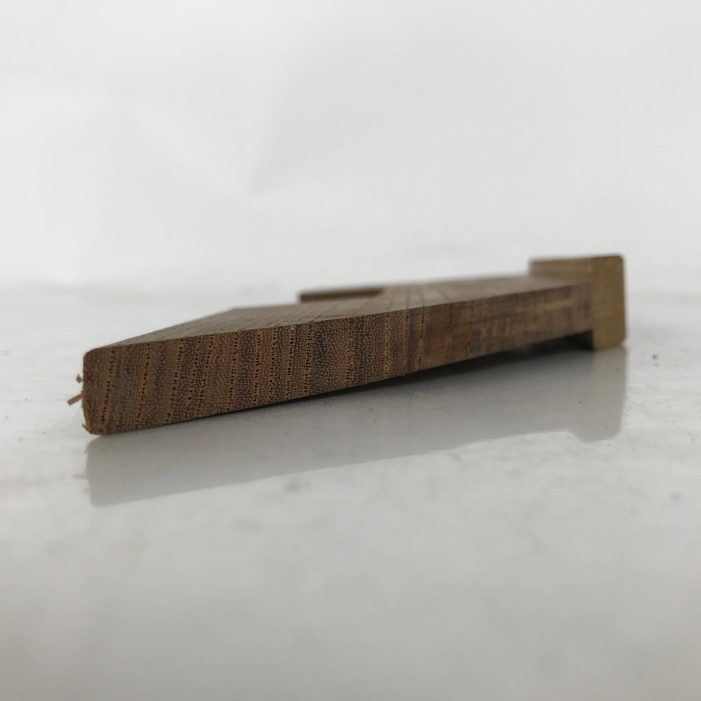 Japanese Wood Angle Ruler Vtg Square Woodworking Carpentry Tool 45degrees T303