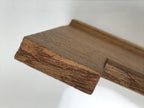 Japanese Wood Angle Ruler Vtg Square Woodworking Carpentry Tool 45degrees T303