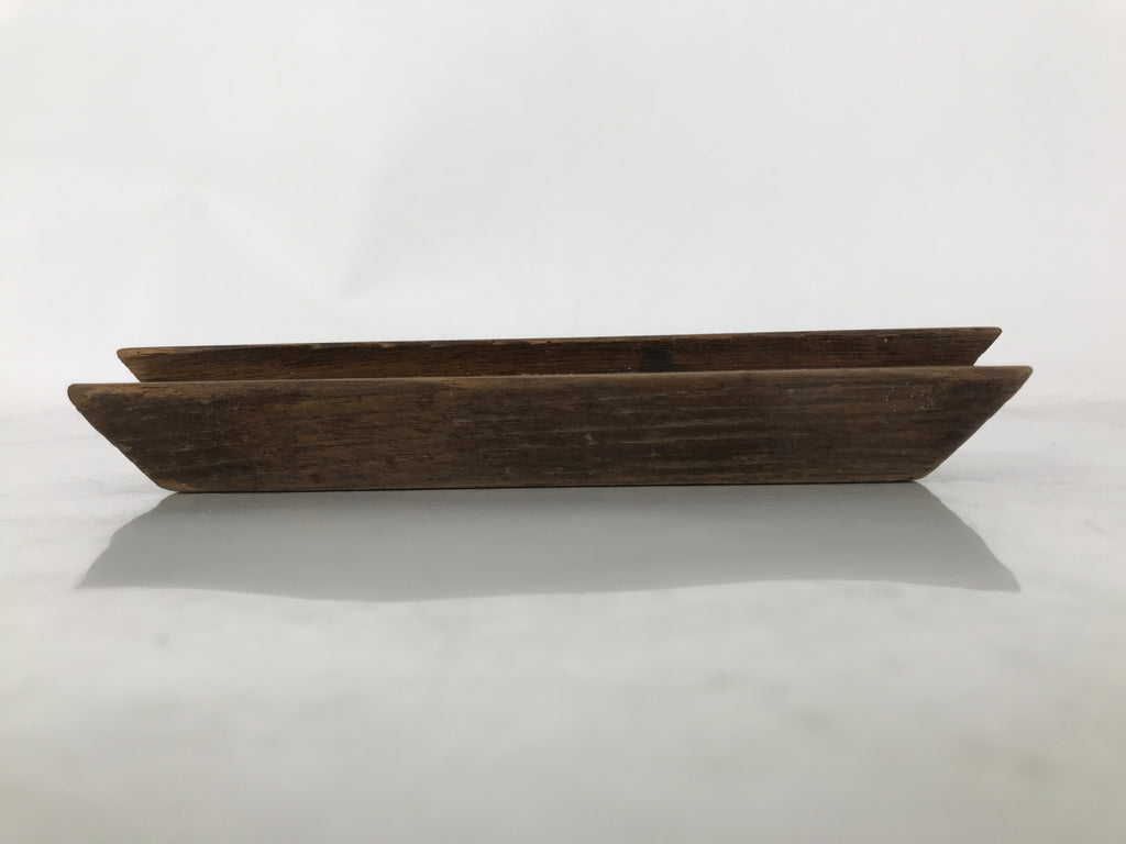 Japanese Wood Angle Ruler Vtg Square Woodworking Carpentry Tool 45degrees T309