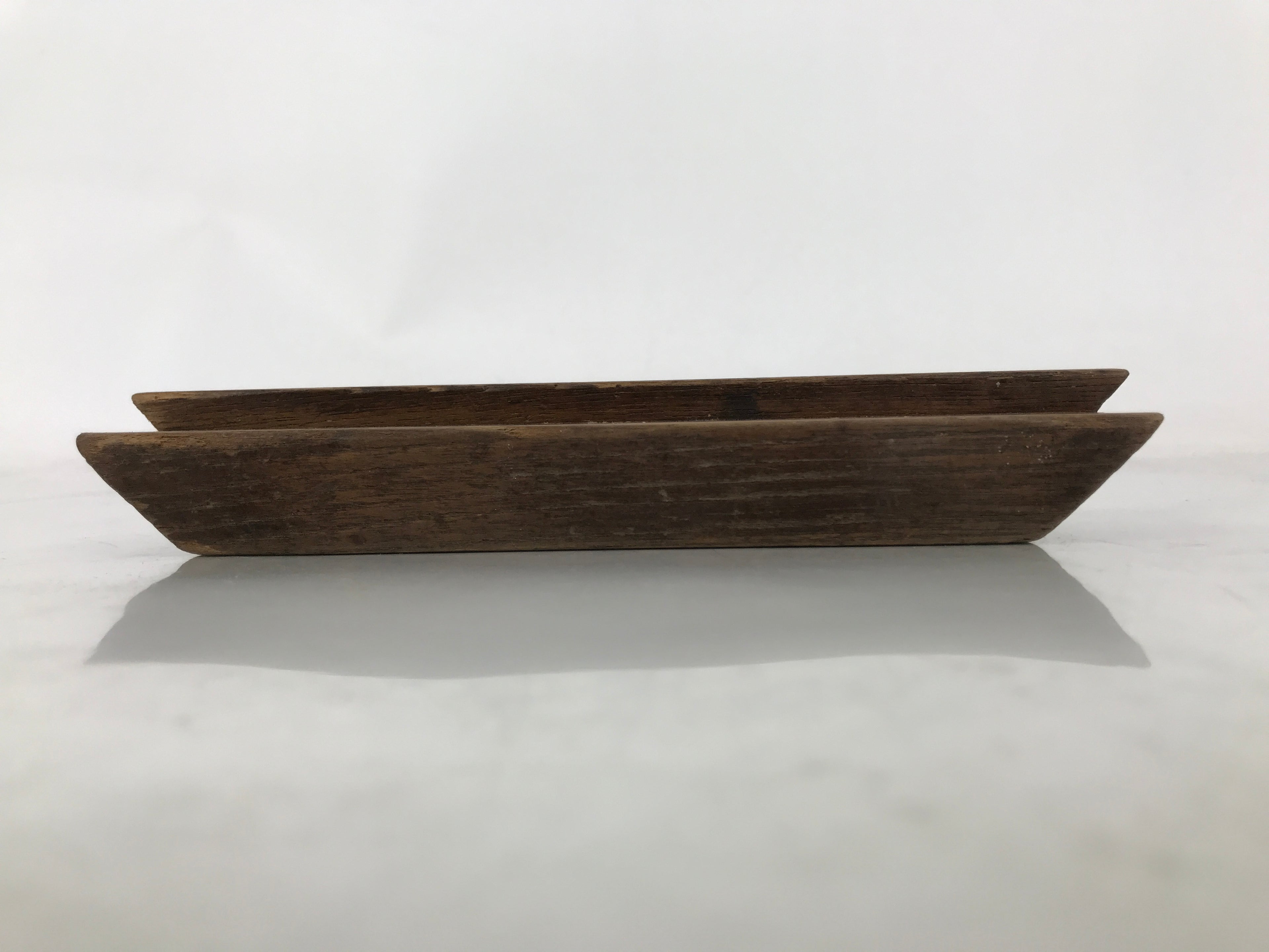 Japanese Wood Angle Ruler Vtg Square Woodworking Carpentry Tool 45degrees T309