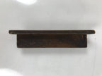 Japanese Wood Angle Ruler Vtg Square Woodworking Carpentry Tool 45degrees T310
