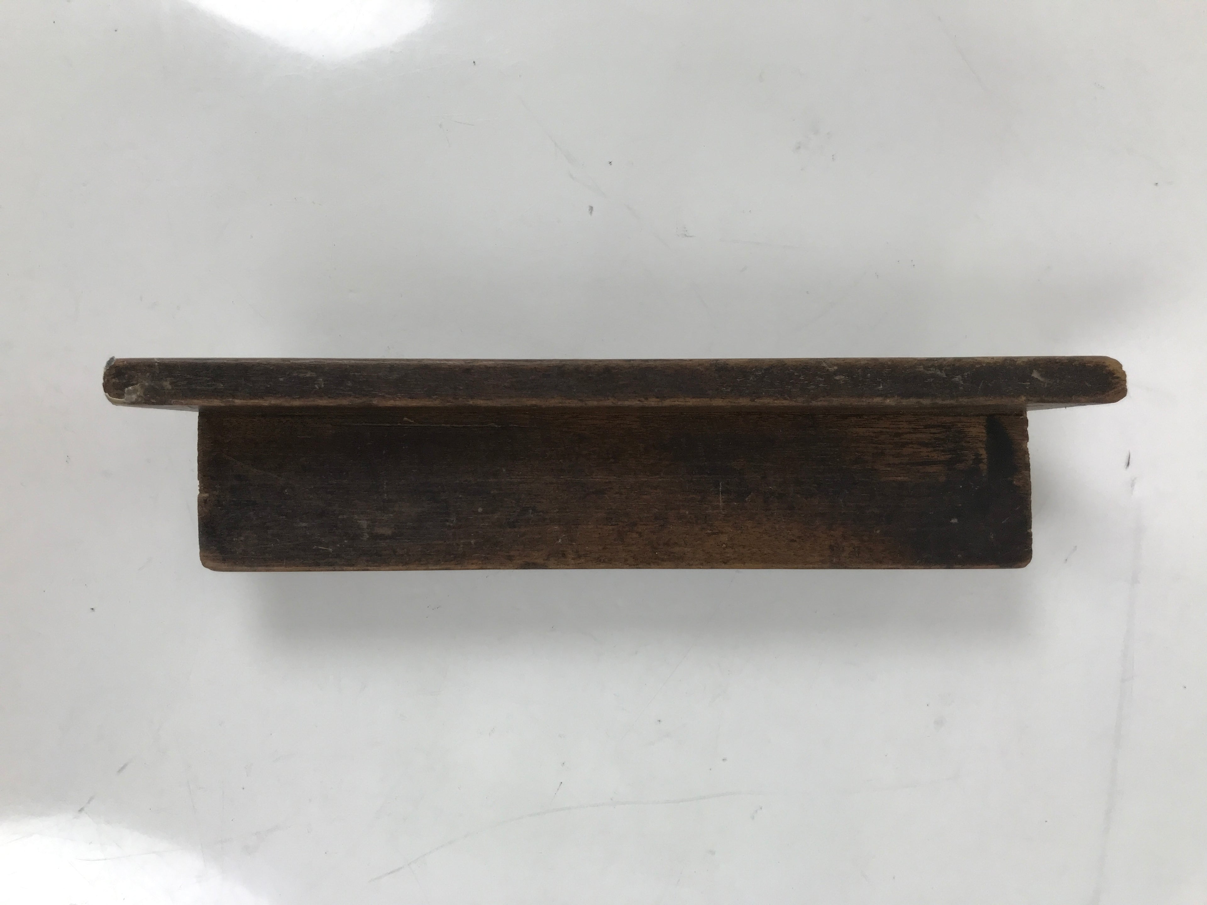 Japanese Wood Angle Ruler Vtg Square Woodworking Carpentry Tool 45degrees T310