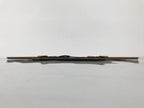 Japanese Wood Bamboo Hanging Shikishi Art Board Frame Vtg Fan Shape Brown FL513